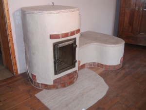 runder Lehmofen